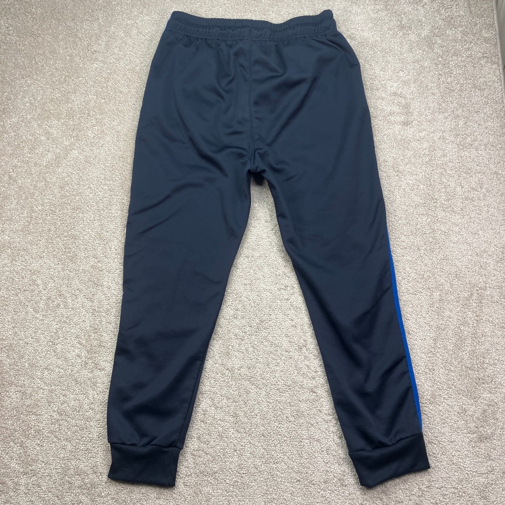 Real Madrid Mens L Joggers Navy Blue Soccer Training Pants RN139146 - Picture 2 of 8